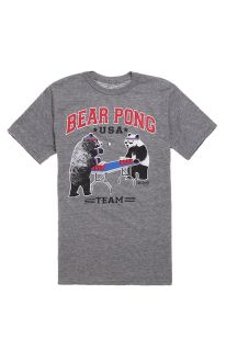 Mens Riot Society Tee   Riot Society USA Bear Pong T Shirt