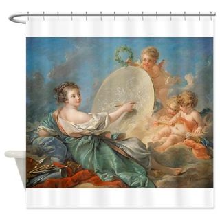  Francois Boucher   Allegory of Painting Shower Cur  Use code FREECART at Checkout