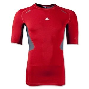 adidas TechFit Prep Top (Red/Silver)