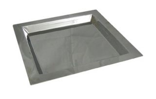 Bon Chef Square Tray, 11 x 11 in, Stainless