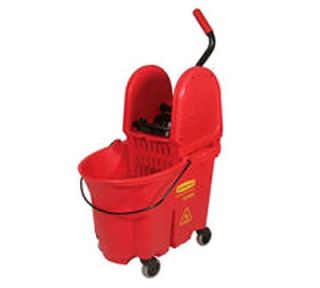 Rubbermaid 35 qt WaveBrake Specialty Mopping Combo   Red