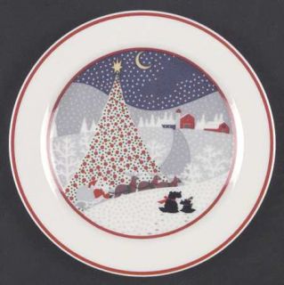 Noritake Twas The Night Before Christmas # 8100 Salad Plate, Fine China Dinnerwa