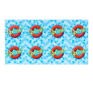Splashin Pool Party Small Lollipop Sticker Sheet