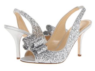 Kate Spade New York Charm Heel Womens Dress Sandals (Silver)
