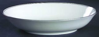 Mikasa Wellesley 10 Oval Vegetable Bowl, Fine China Dinnerware   White Coupe W/