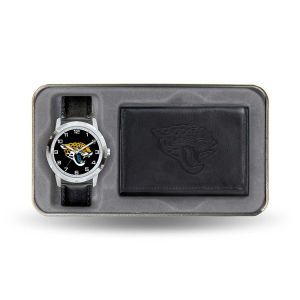 Jacksonville Jaguars Rico Industries Watch and Wallet Gift Set