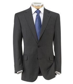 Signature 2 Button Wool Suit with Pleated Trousers JoS. A. Bank Mens Suit