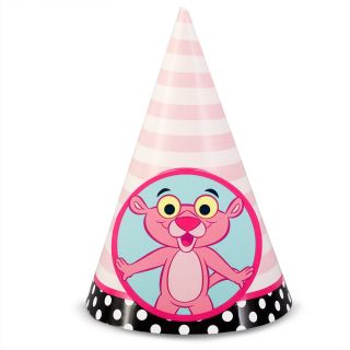 Baby Pink Panther Cone Hats