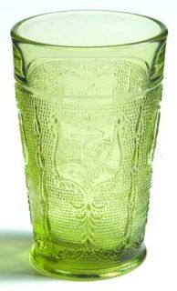 Imperial Glass Ohio Zodiac Verde Green Flat Juice Glass   Stem #1590,Verde Green