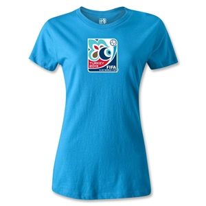 FIFA Mens U20 World Cup 2013 Womens Event Emblem T Shirt (Turquoise)