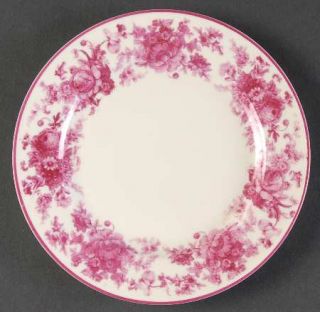 Schumann   Bavaria Rosedale Bread & Butter Plate, Fine China Dinnerware   Cranbe