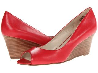 Nine West Phishy Womens Wedge Shoes (Red)