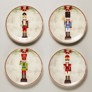 Nutcracker Plates, Set of 4   World Market