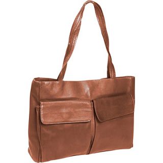 Tuscan Leather Laptop Tote   Tuscan Tan