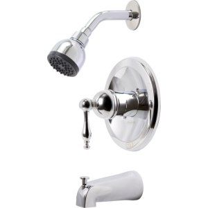 Premier Faucets 119273 Wellington Single Handle Tub & Shower Faucet