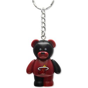 Miami Heat Forever Collectibles PVC Bear Keychain