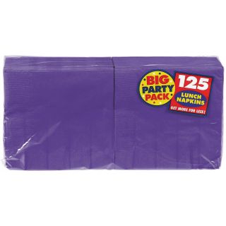 New Purple Big Party Pack   Lunch Napkins