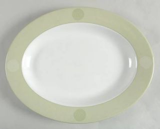 Mikasa High Point 14 Oval Serving Platter, Fine China Dinnerware   Ultima 1,Dot