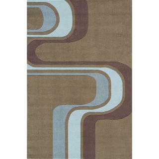 Momeni Lil Mo Hipster Groovy Stripe Green Rug (40 X 60)