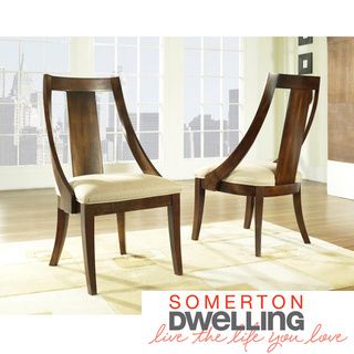 Somerton Dwelling Manhattan Slipper Chairs (set Of 2)