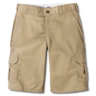 Dickies Mens Regular Fit Flex Fabric Cargo Shorts   Desert 32