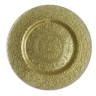 Chargeit By Jay Alinea 13 inch Gold Charger Plate