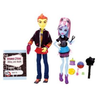 Monster High Home Ick Abbey Bominable & Heath Burns Doll 2 Pack