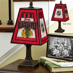 Chicago Blackhawks 14in Table Lamp