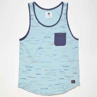 Iggy Mens Tank Seafoam In Sizes Small, Xx Large, Medium, Large, X Large F