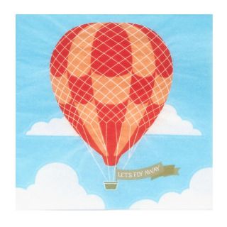 Up. Up and Away Beverage Napkins