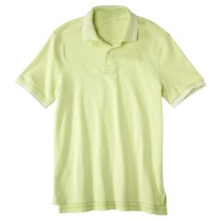 Merona Mens Interlock Polo Shirt   Luminary Green M Tall