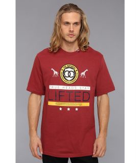 L R G True Heads Tee Mens T Shirt (Red)