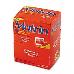 Motrin Ib Ibuprofen Tablet Packs (case Of 50)