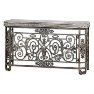 Uttermost 24347 Console Table, Kissara Metal