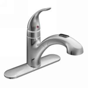 Moen 67315C Integra Integra Single Handle Kitchen Faucet w/Pullout Spout