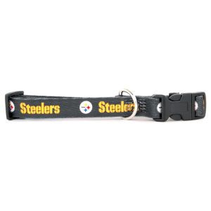 Pittsburgh Steelers Medium Dog Collar