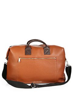 Marc by Marc Jacobs Leather Weekender Bag   Cacao