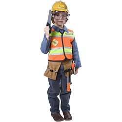 Dress Up America Boys Construction Worker Costume