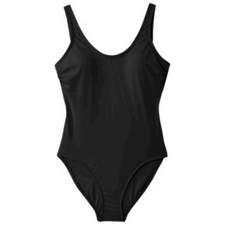Xhilaration Juniors 1 Piece Swimsuit  Black S