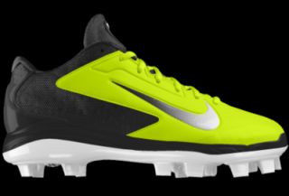 Nike Air Huarache Pro Low MCS iD Custom (Wide) Mens Baseball Cleats   Yellow