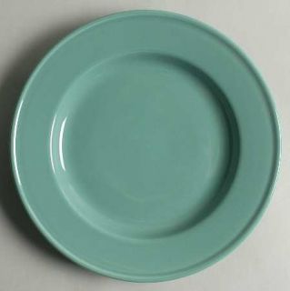 Tabletops Unlimited Cabana Teal Salad Plate, Fine China Dinnerware   All Teal,Un