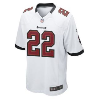 NFL Tampa Bay Buccaneers (Doug Martin) Mens Football Away Game Jersey   White