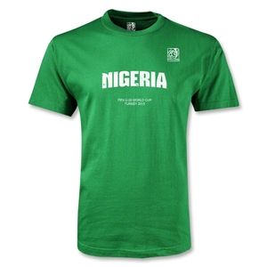 FIFA U 20 World Cup 2013 Nigeria T Shirt (Green)