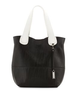 Coogee Two Tone Shoulder Bag, Black/White