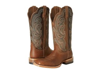 Ariat Antonia Ranch Cowboy Boots (Brown)
