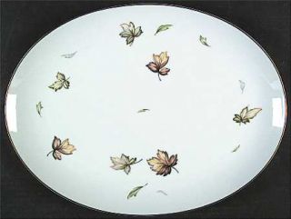 Harmony House China West Wind 14 Oval Serving Platter, Fine China Dinnerware  
