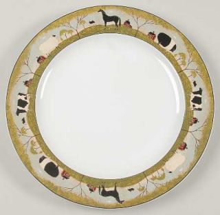 Sakura Animal Collection 12 Chop Plate/Round Platter, Fine China Dinnerware   F