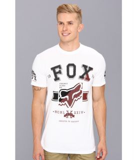 Fox Ketter S/S Tee Mens T Shirt (White)