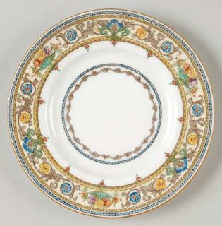 Minton Plymouth Bread & Butter Plate, Fine China Dinnerware   Multicolor Flower