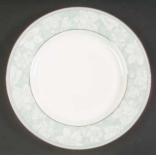 Noritake Rosella Blue Dinner Plate, Fine China Dinnerware   Empire,Bone,White Fl